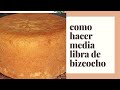 COMO HACER MEDIA LIBRA DE BIZCOCHO DOMINICANO EN VIVO