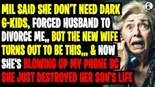 Racist MIL Told Husband She Dont Need Dark GrandsKids To Ruin Her BloodLine Forced Him To Divorce Me
