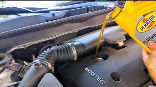How to Change Engine Oil 2013-2015 Chevrolet Malibu LTZ 2.5L