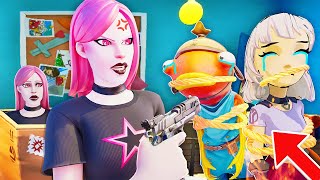 J'ESPIONNE LA KIDNAPPEUSE DE MES ENFANTS PENDANT 24 HEURES SUR FORTNITE ! (elle me surprend..)