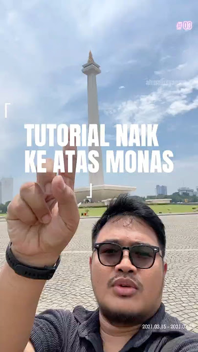 Let's say you've been to Jakarta, you have to try climbing to the top of Monas😁#kitaulikyok