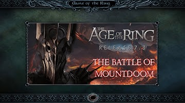 Age of the Ring Mod 7.3 | The Battle of Mount Doom | Custom Map!