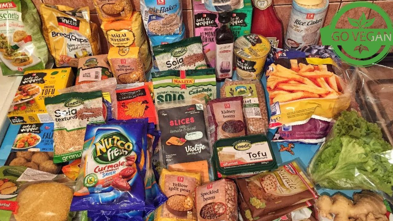 Cumparaturi vegane ( dieta + junk food )