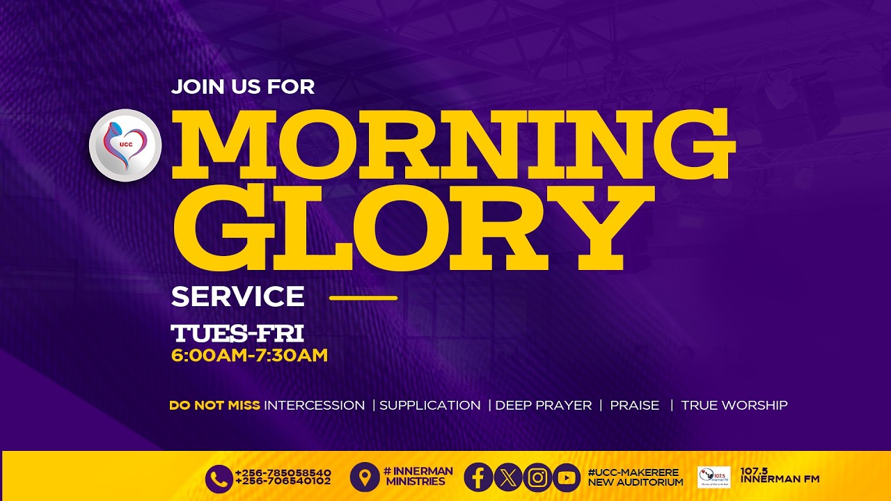 03.03.2026 || MORNING GLORY || LIVE @ UCC MAKERERE