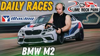 : iRacing, Daily Races, BMW M2, Lime Rock Park