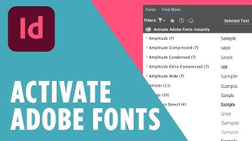How to Activate and Use Adobe Fonts in InDesign – Quick & Easy Install Tutorial
