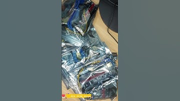 DC Mining Eth Ethereum Unboxing PCI-E Riser #shorts