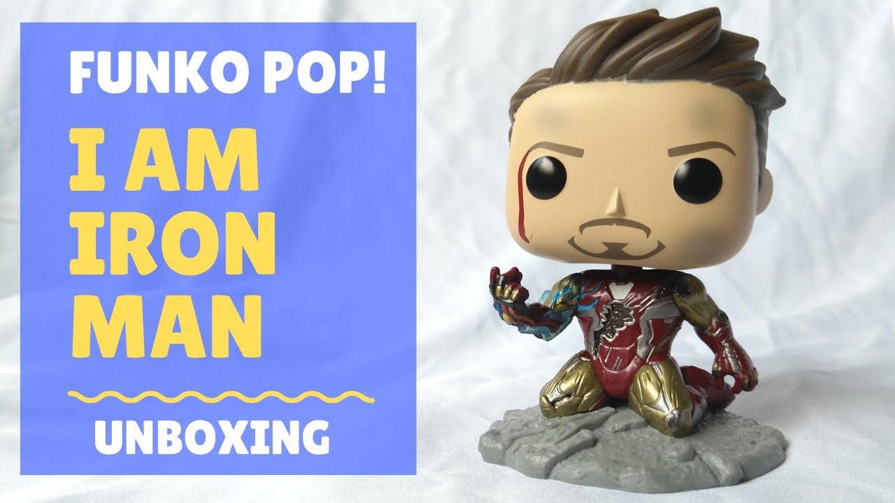 Funko Pop! I Am Iron Man | Avengers Endgame | Unboxing - YouTube