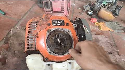 hướng dẫn cách tự thay côn cho máy phát cỏ ở nhà !ai cũng có thể tự làm được