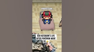 Ash Ketchum’s life after Pokemon went 3D 😂 #pokemon #shorts