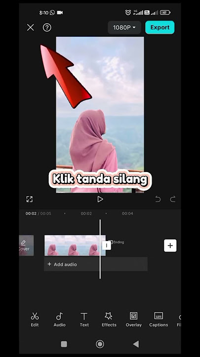 Cara menghapus Watermark Capcut secara Permanen