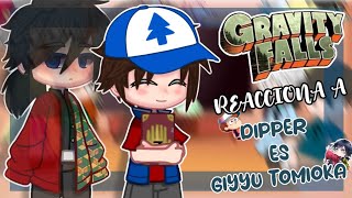 [ᴓ]•Gravity Falls reacciona a Dipper es Giyuu Tomioka 🌊🗡️•|•GF×KNY•|•Sange_16