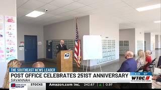 Savannah marks 251 years of postal service with ceremony, new stamp collection