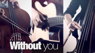 Without You (Avicii) | Fingerstyle Guitar, Cello & Bass cover