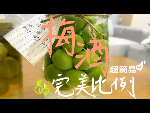 快速簡單「戰鬥梅酒」黃金比例，短短二週保證好喝!【思凱樂Schyler】Ft.8★初體驗系列★