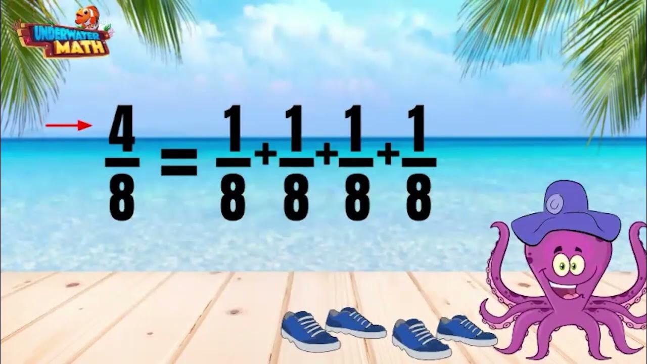 Represent a fraction as a sum of unit fractions 4th grade youtube