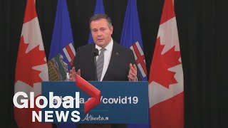 Coronavirus: Alberta announces new restrictions to curb the spread of COVID-19 | FULL