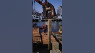 Boat dock build