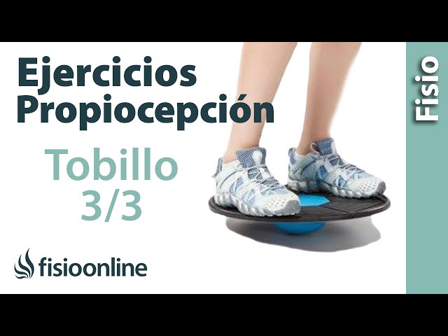 Ejercicios de propiocepcion para tobillo