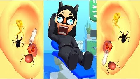 ✅Earwax Clinic in MAX LEVELS Walkthrough Gameplay iOS,Android All Trailers Update Game Mobile 4K