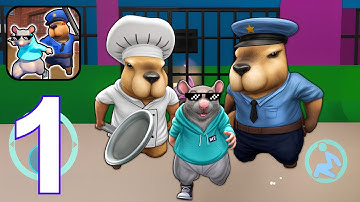 Obby Escape: Prison Rat Dance - Gameplay Walkthrough Part 1 - Rat Dance Prison Escape (Android, iOS)