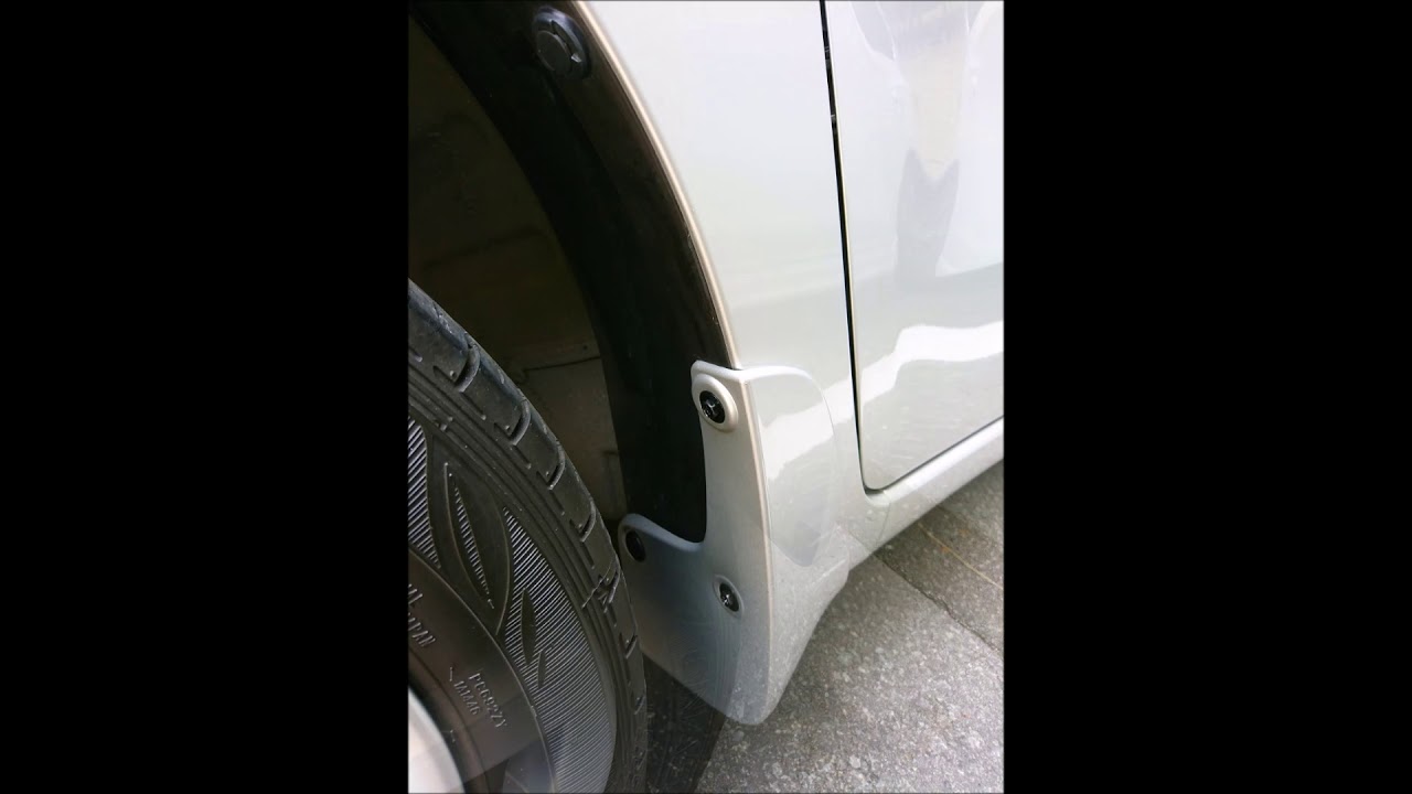 ワゴンR マッドフラップセット 72201-72M00-Z2S スズキ純正 - YouTube