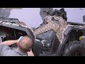 Canam outlander twin engine how to change the oil