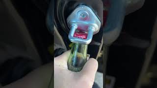 Can You Open A Bottle With A Seatbelt Buckle?