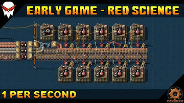 Factorio: Red Science Blueprint - Early Game (Space Age DLC)
