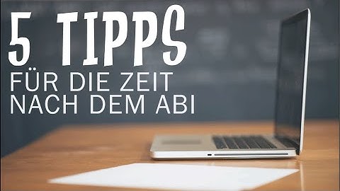5 Tipps für die Zeit nach dem Abitur 💡 Nicht verzagen, Peter fragen!
