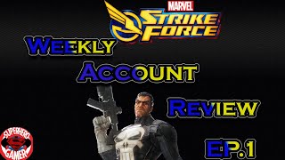 Marvel Strike Force Week 1 Account Review