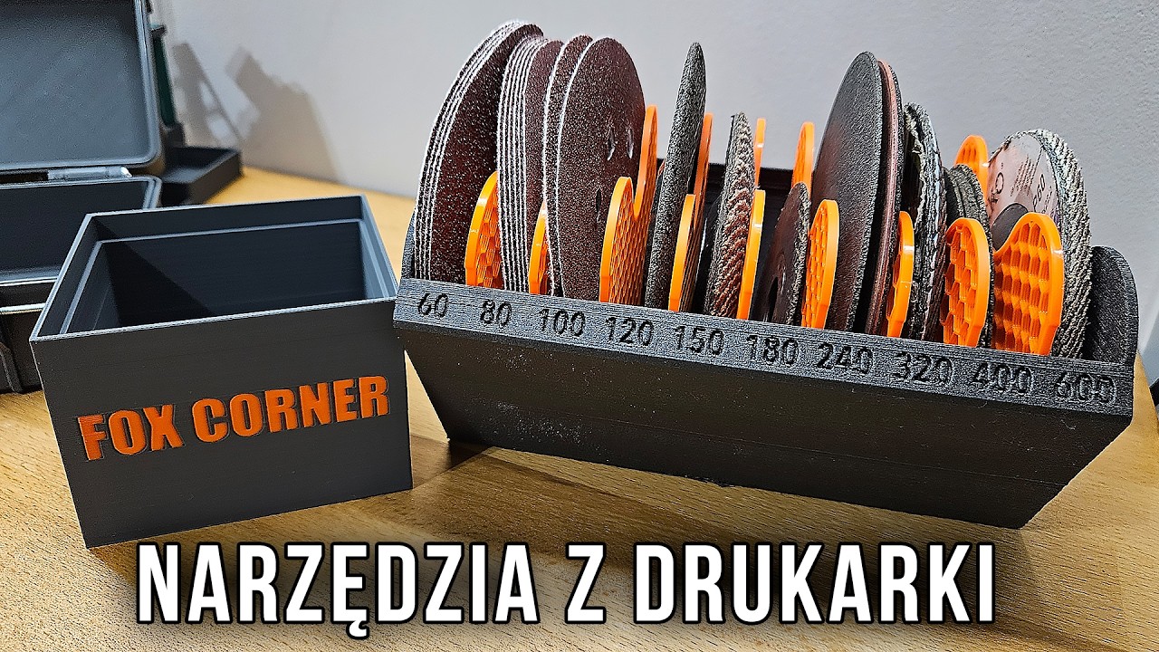 Przydatne i ciekawe narzędzia + pojemniki z drukarki 3d - Fox Corner