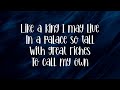 Where No One Stands Alone ~ Elvis Presley ~ lyric video