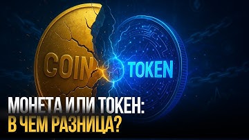 Монета и Токен — в чём РАЗНИЦА? Простыми словами!