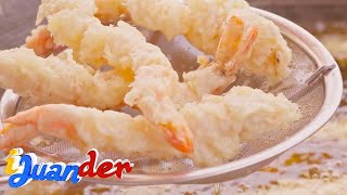 Tempura na dati sa Japanese resto lang makikita, mayroon na rin sa Quiapo! | I Juander