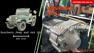 Willy's Jeep Warn Overdrive Install