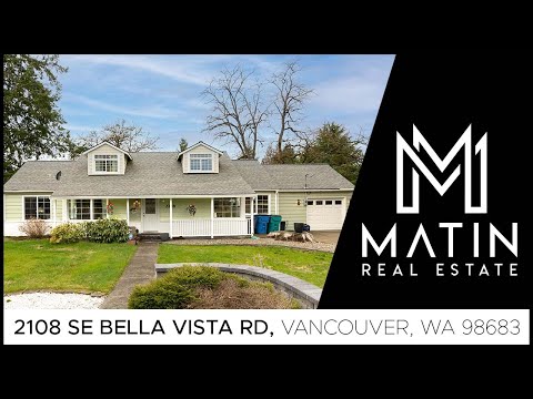 2108 SE Bella Vista Rd, Vancouver, WA home video tour