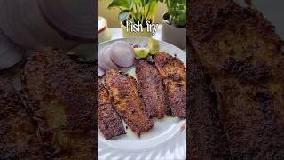 Crispy Fish Fry Recipe | Easy Spicy Fish Fry at Home 🐟🔥 #food #cooking #recipe #shorts  #fish #viral