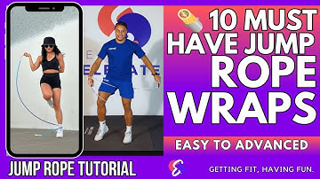 10 must-learn jump rope wraps from easy to hard | Beginner Guide