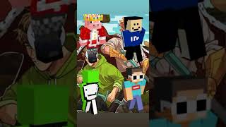 Who is strongest (Dream & Technoblade vs MinecraftMobs & Dreamsmp)