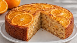 Haferflocken und Orange! Gesunder Kuchen ohne Zucker und Mehl!
