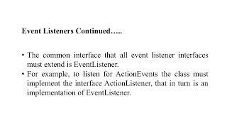Event Handling in Java Display text and image in a window #swayamprabha