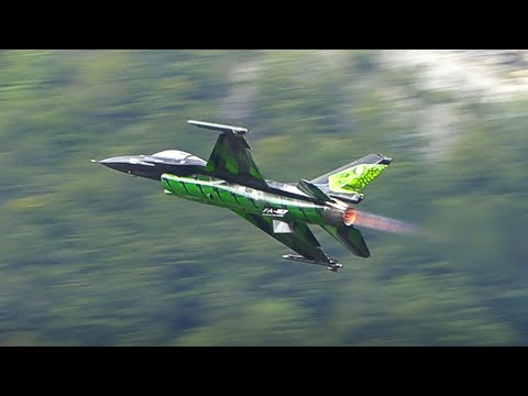 ZigAirMeet / Zigermeet 2023 Airshow: Thursday Practice - F-16 & Eurofighter Typhoon w/ HQ Audio!