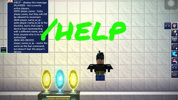 How to see all the admin and mod commands in blockheads
