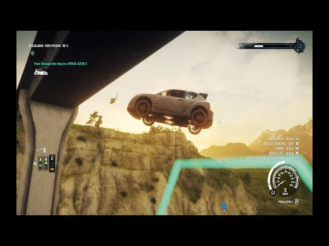 Just Cause 4 - Pass through the ring in a Prisa Azor 3 - Recalada Dos Pasos