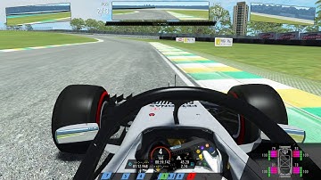 rFactor2 : F1 ASR 2018 . Mercedes AMG . Lewis Hamilton  @Sao Paulo GP . G27 Play