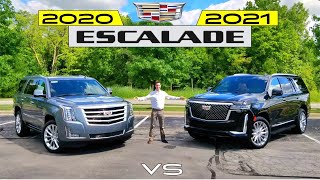 Big Upgrade All New 2021 Cadillac Escalade Vs 2020 Cadillac Escalade Comparison Youtube