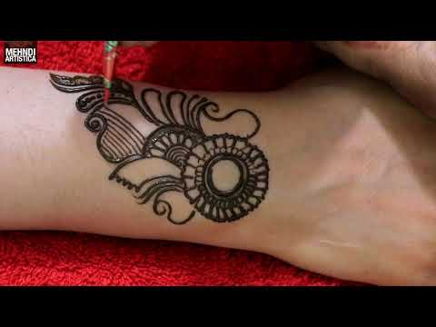 Stylish Arabic Bel Mehndi Design For Hand | Designer Clip Of Mehendi Art Demo To Make You Learn