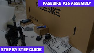 PaseBike p26 – Electric Bike Assembly Step by Step