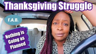 The Cost of My Struggle Thanksgiving: a vlog with numbers